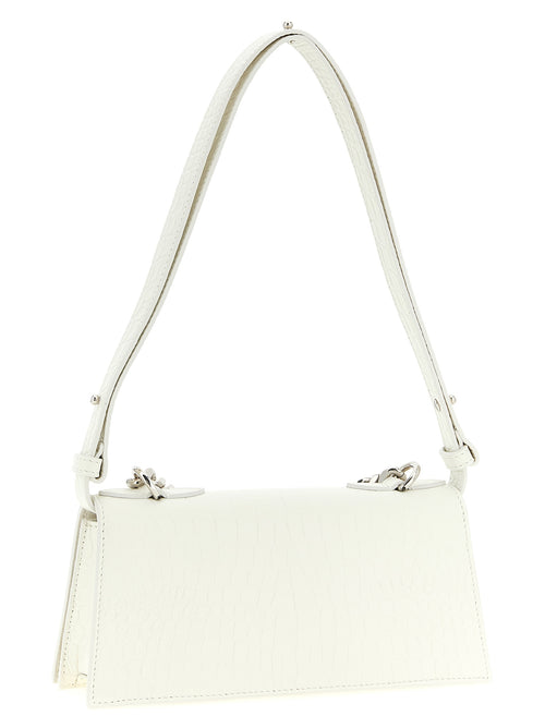 Sac à bandoulière Alexander McQueen en cuir de veau blanc