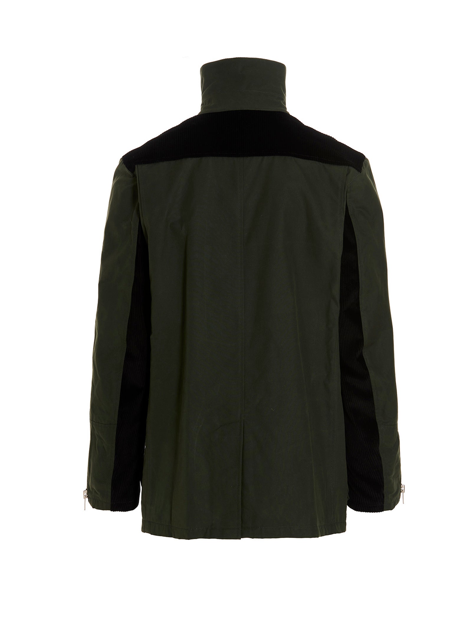 Chaqueta larga bicolor de algodón Department 5