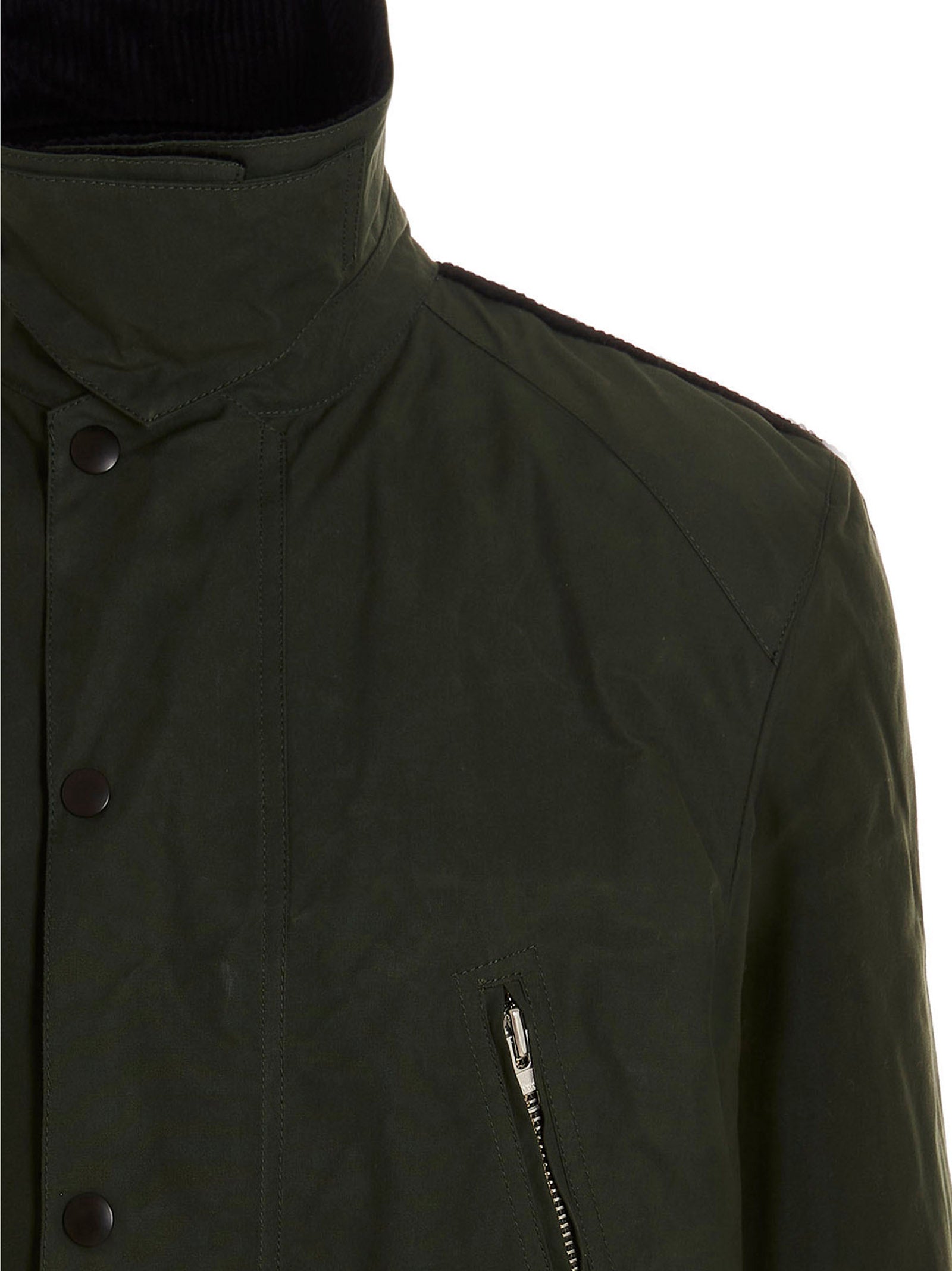Chaqueta larga bicolor de algodón Department 5