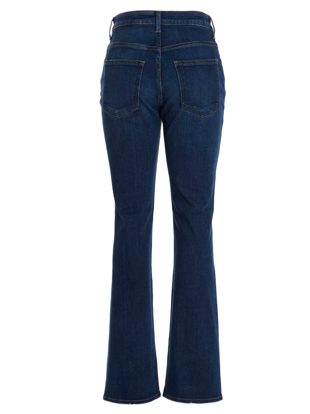 TU ES MON TRESOR Blue Cotton Flared Jeans
