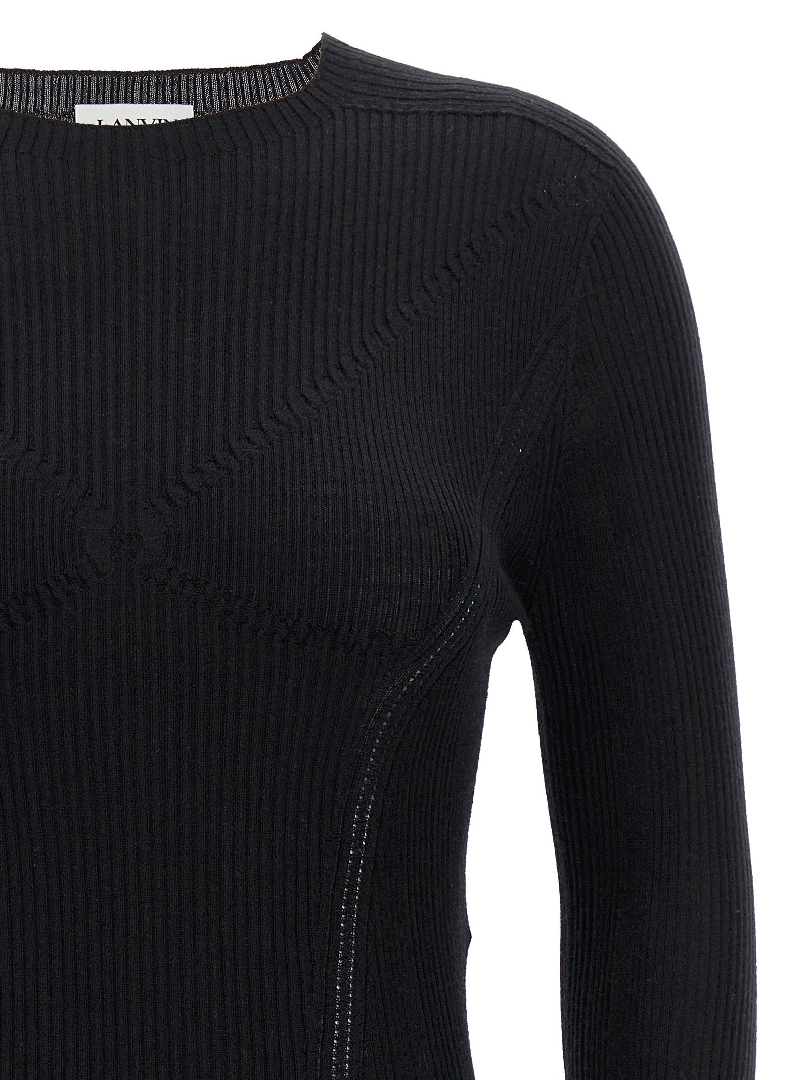 Cárdigan de cachemir negro Lanvin