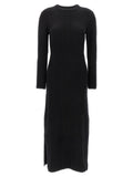 Loulou De Saison Black Cashmere Long Dress