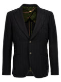 MAURIZIO MIRI Black Cotton Blazer