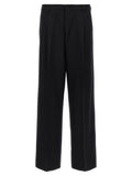 CELLAR DOOR Black Virgin Wool Dress Pants