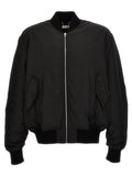 1989 Studio Black Polyester Bomber