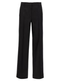 CELLAR DOOR Black Virgin Wool Dress Pants