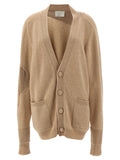 RAMAEL Beige Cashmere Cardigan