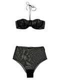 Oséree Black Polyamide Lingerie