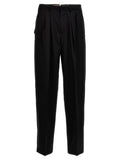 PT Torino Black Virgin Wool Dress Pants
