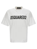 Camiseta bicolor de algodón Dsquared²