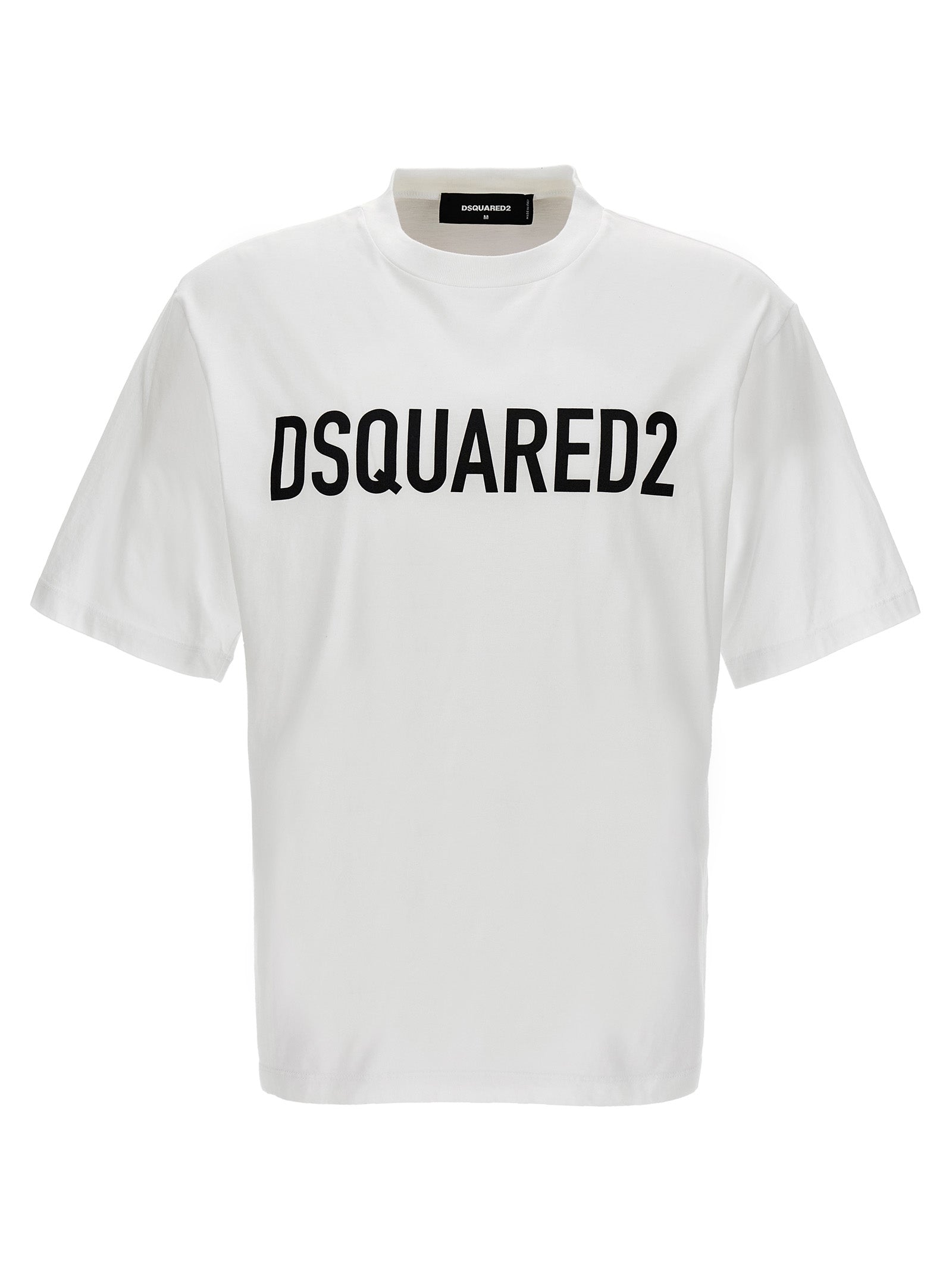 Camiseta bicolor de algodón Dsquared²