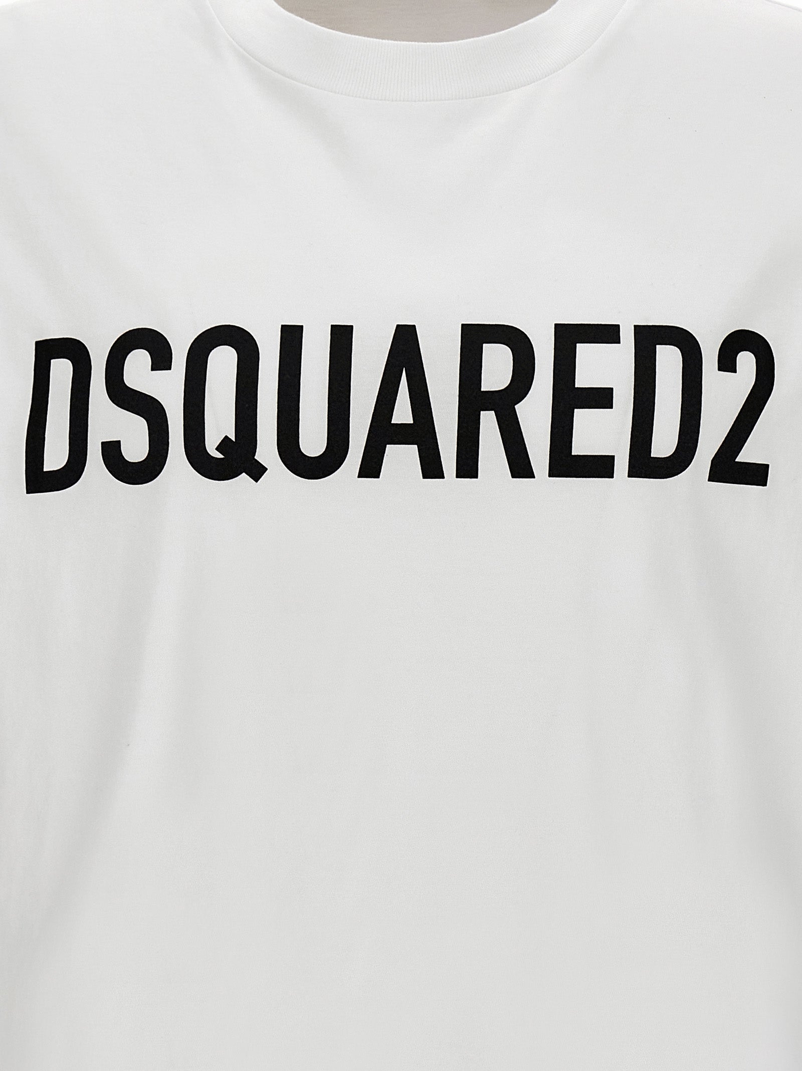 Camiseta bicolor de algodón Dsquared²