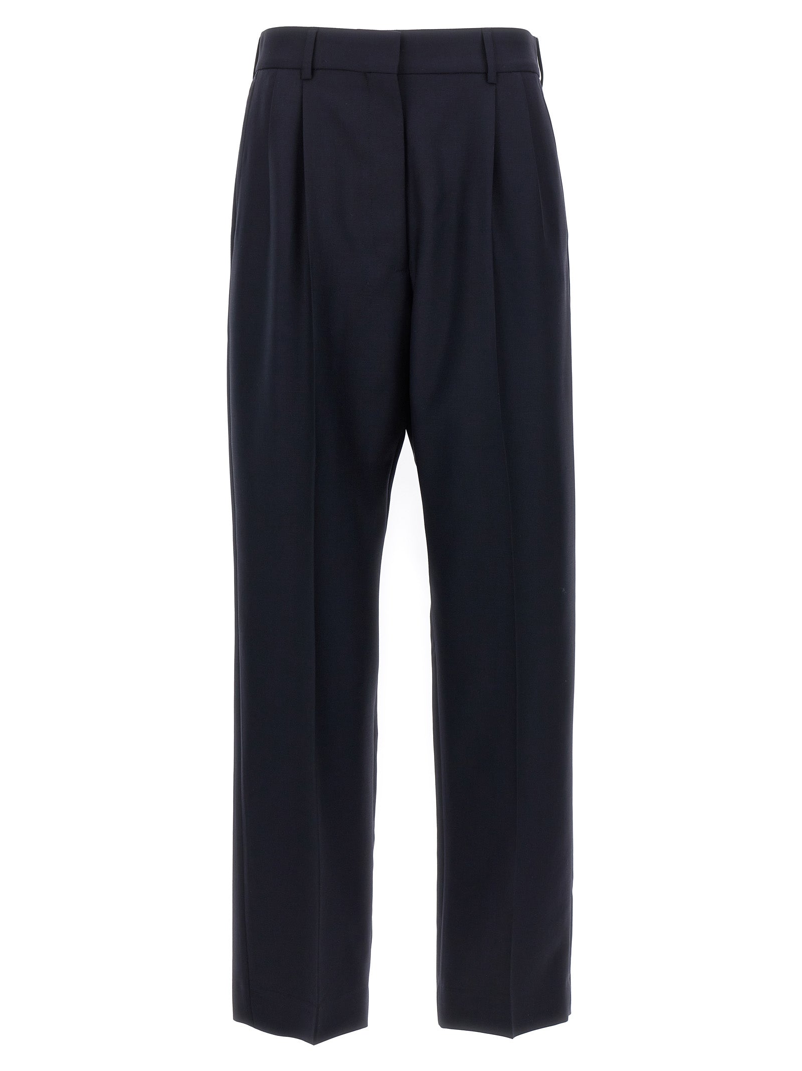 Pantalones Blazé Milano azules de lana virgen