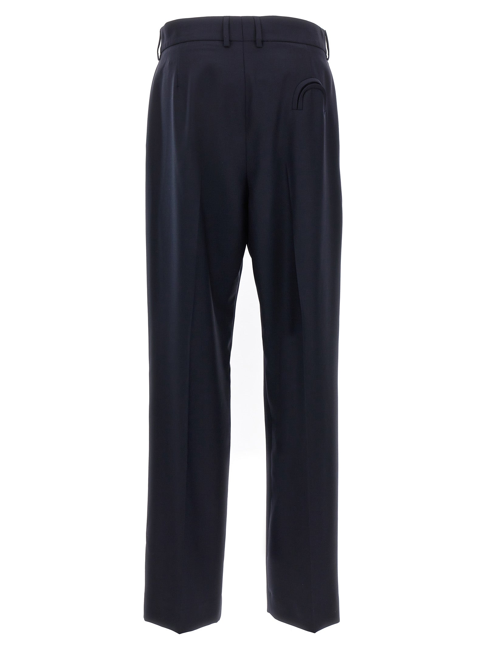 Pantalones Blazé Milano azules de lana virgen