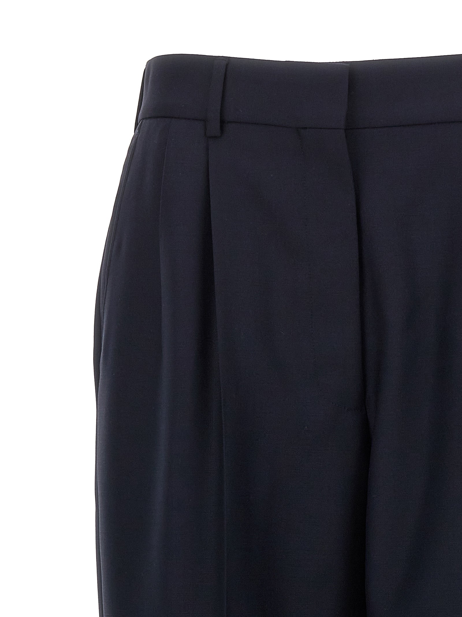 Pantalones Blazé Milano azules de lana virgen