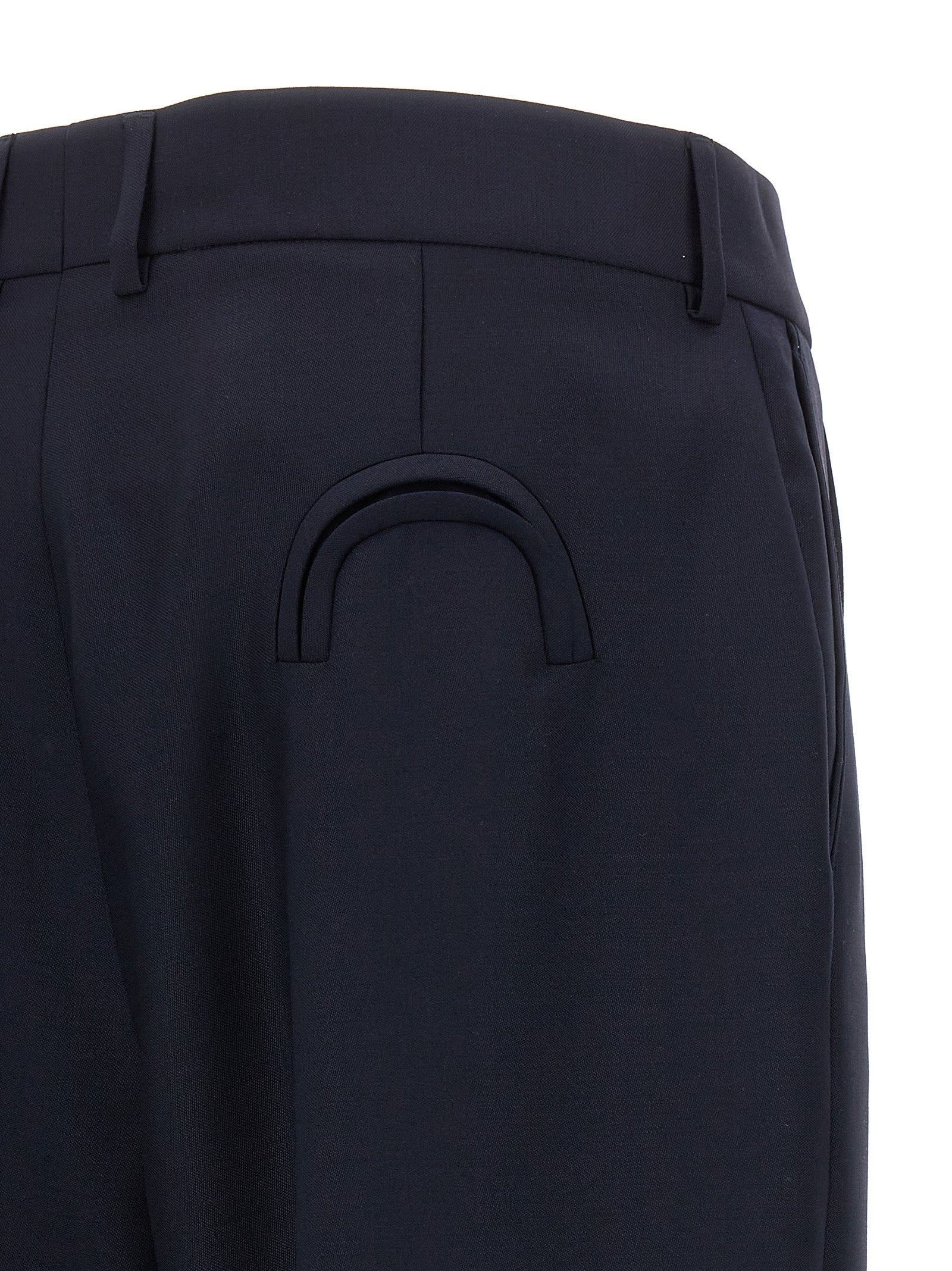 Pantalones Blazé Milano azules de lana virgen