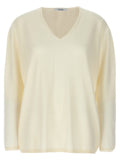 Cárdigan Max Mara blanco de cachemir