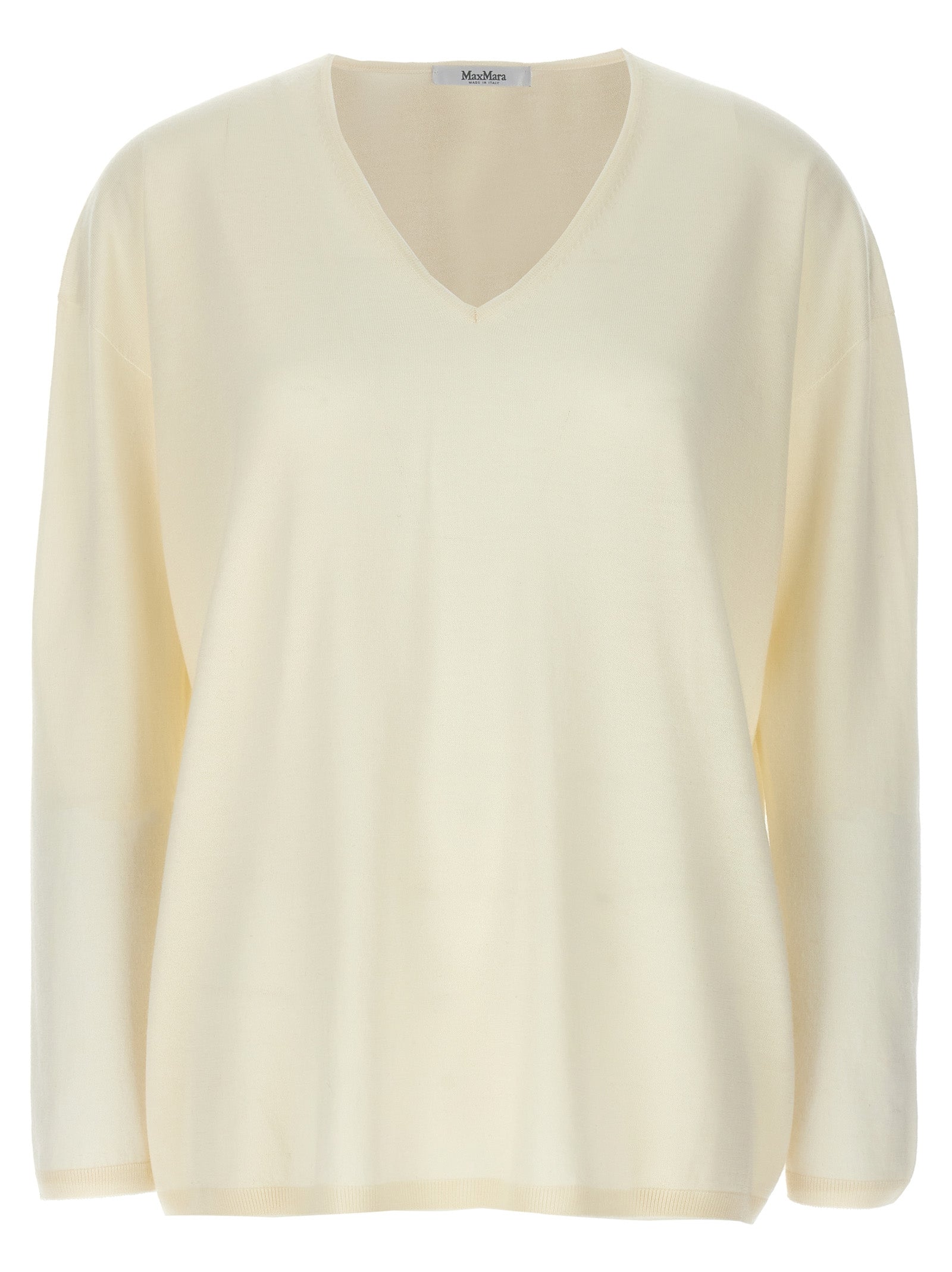 Cárdigan Max Mara blanco de cachemir
