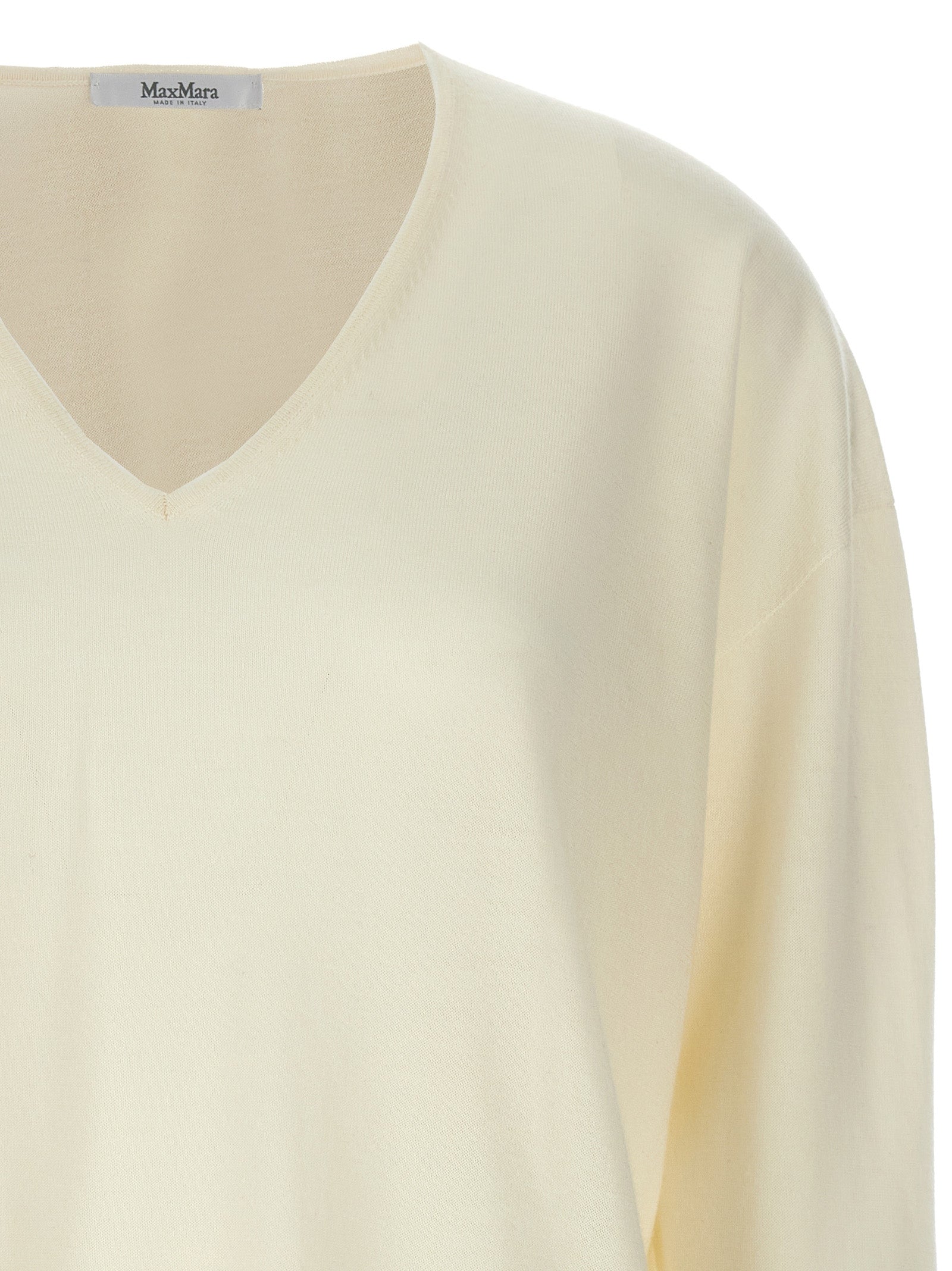 Cárdigan Max Mara blanco de cachemir