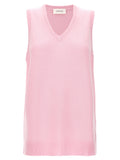 Sportmax Multicolor Wool Sleeveless Jacket