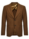 MAURIZIO MIRI Brown Wool Blazer