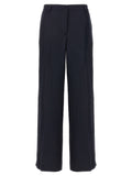 P.A.R.O.S.H. Blue Viscose Casual Pants