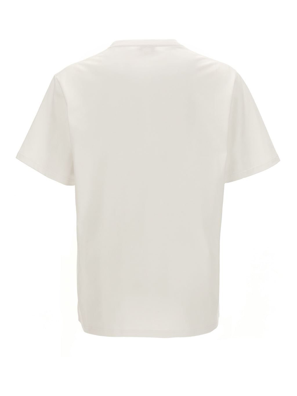 Camiseta de algodón bicolor Alexander McQueen