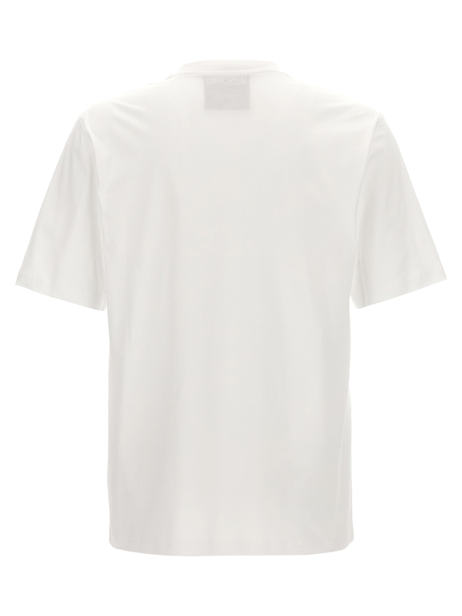 Moschino Camiseta Bicolor de Algodón