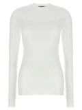Darkpark White Polyester Long Sleeve T-Shirt