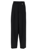Giuseppe Di Morabito Pantalones casuales de lana virgen negros