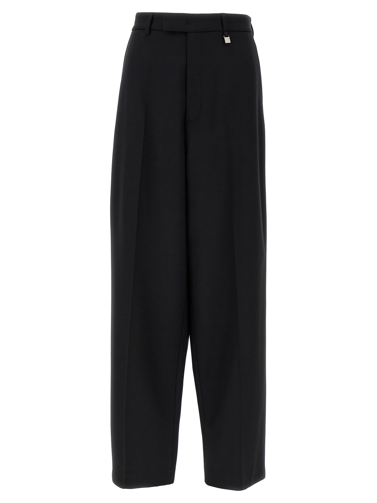 Giuseppe Di Morabito Pantalones casuales de lana virgen negros