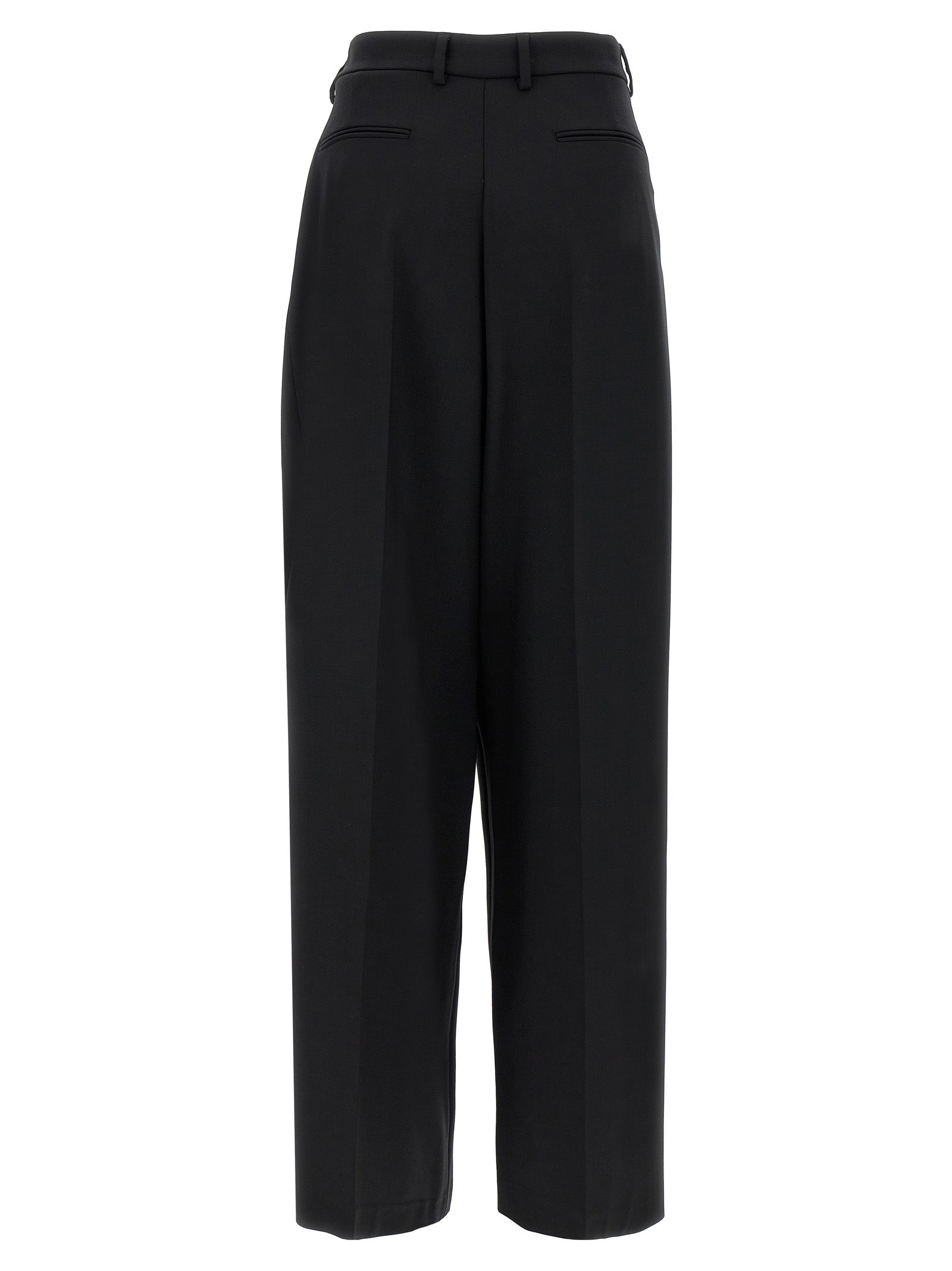 Giuseppe Di Morabito Pantalones casuales de lana virgen negros