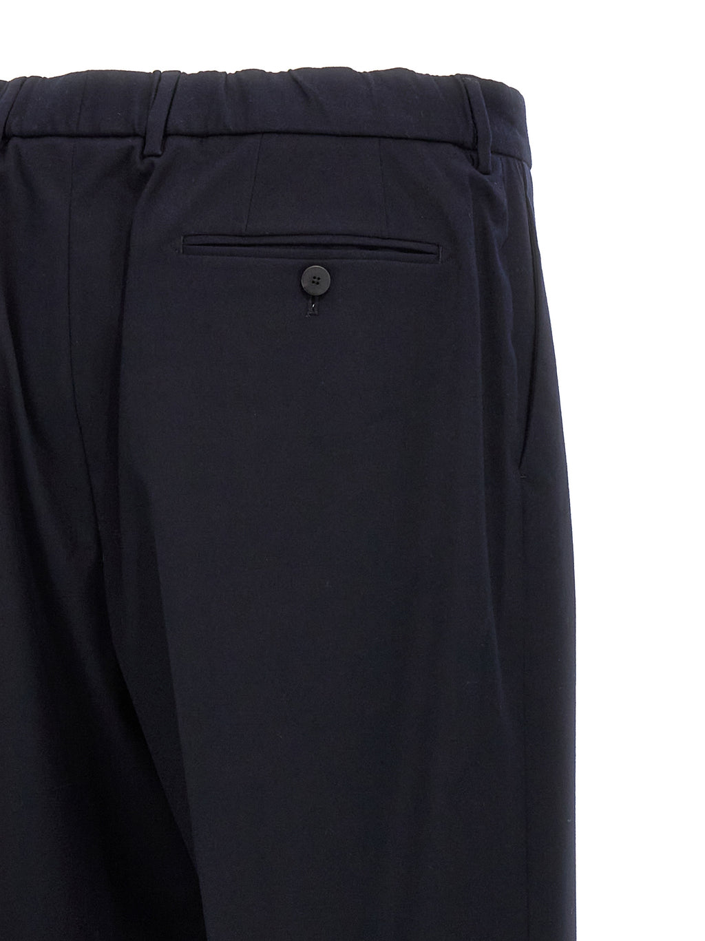 CELLAR DOOR Blue Polyethylene Casual Pants