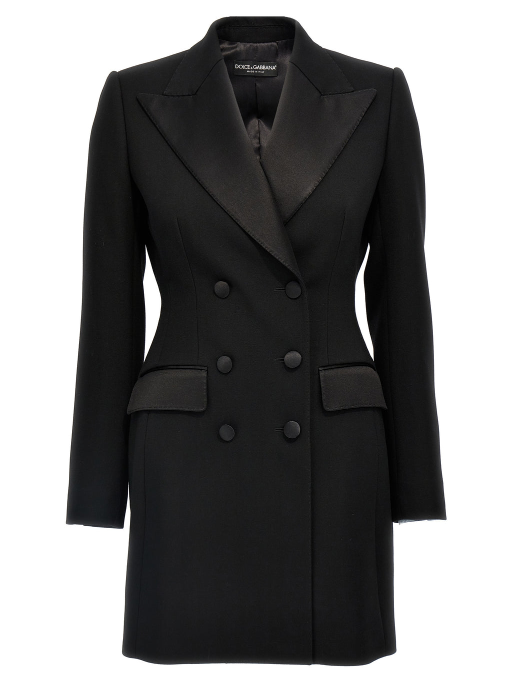Blazer Dolce & Gabbana de lana virgen negra