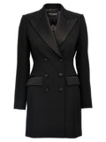 Blazer Dolce & Gabbana de lana virgen negra