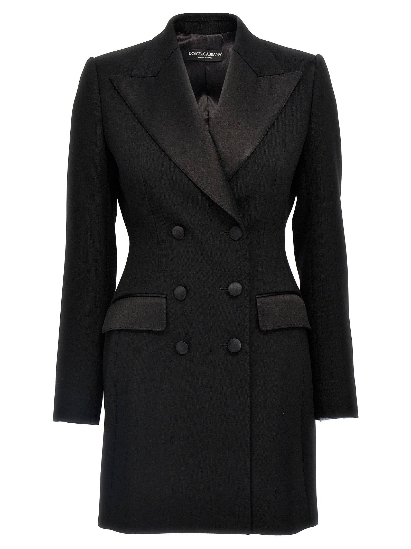 Blazer Dolce & Gabbana de lana virgen negra