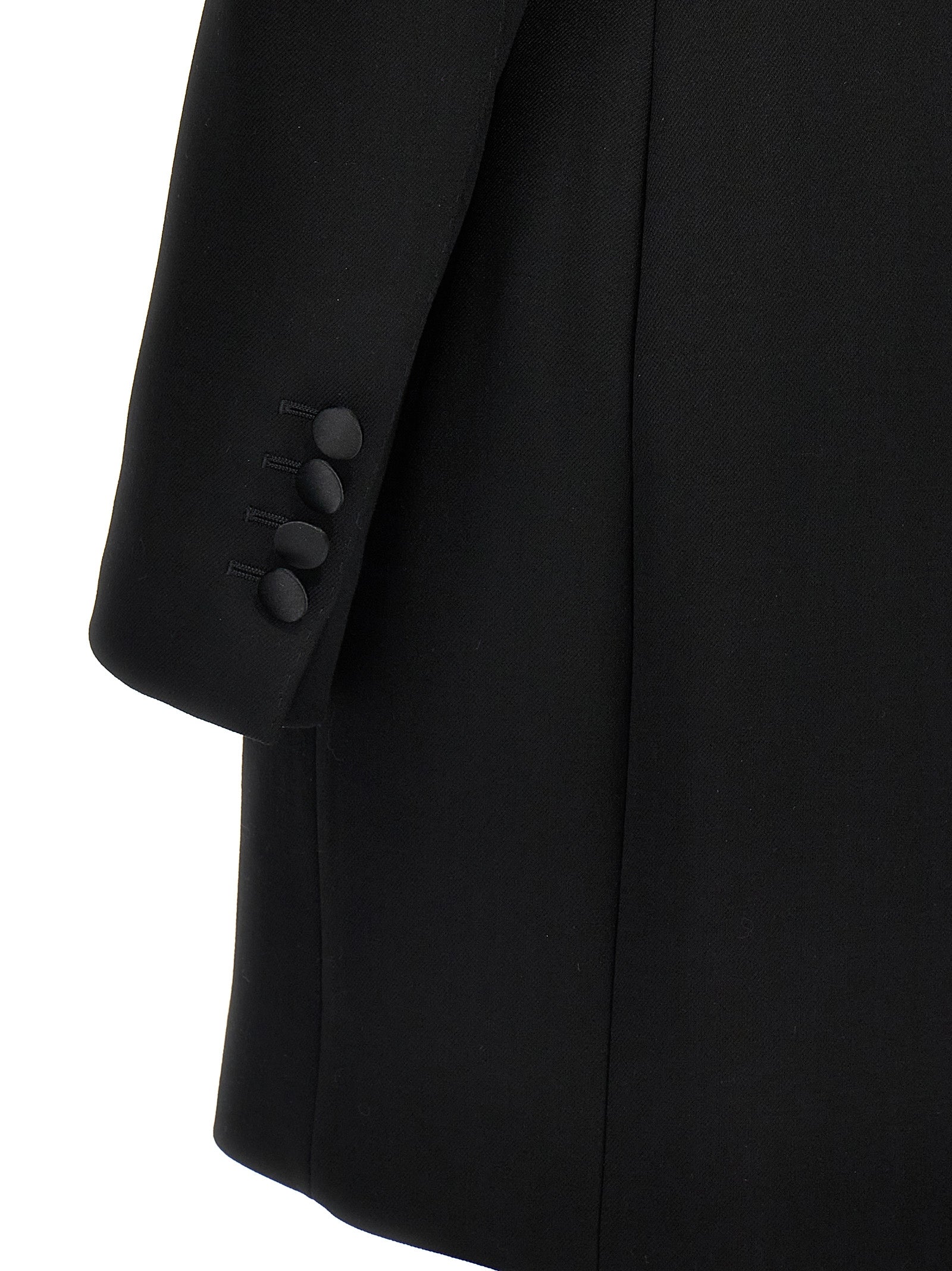 Blazer Dolce & Gabbana de lana virgen negra