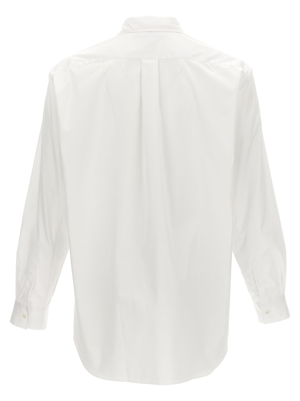 Comme Des Garçons White Cotton Blouse