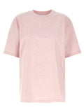 Camiseta de algodón multicolor Ganni