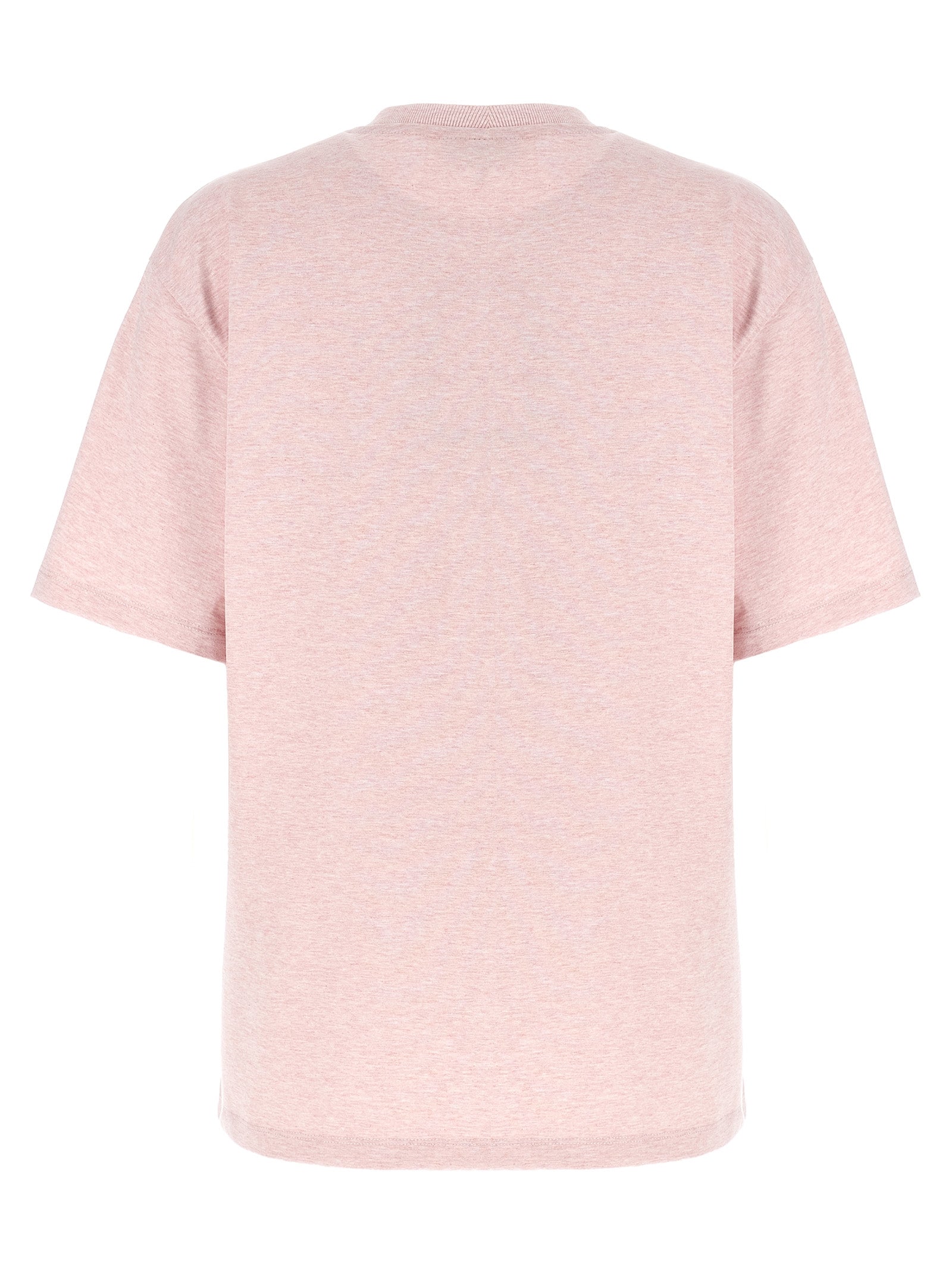 Camiseta de algodón multicolor Ganni