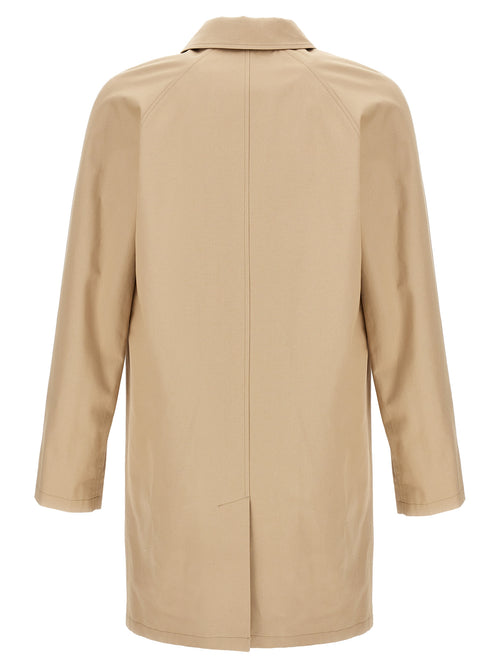 Abrigo A.P.C. de Algodón Beige
