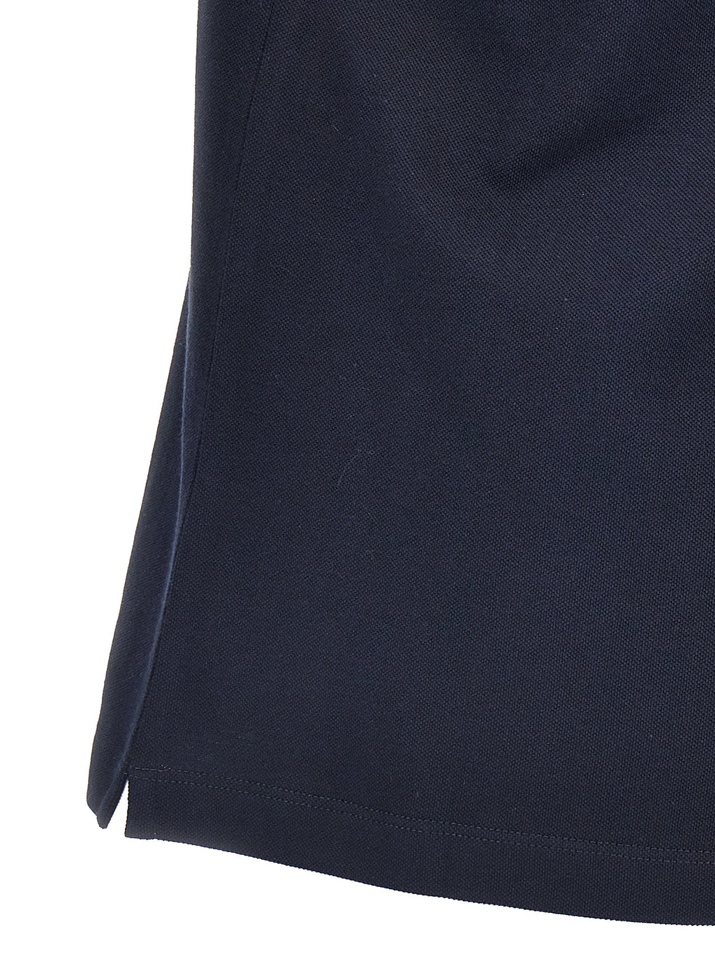 Polo azul de algodón de Brunello Cucinelli