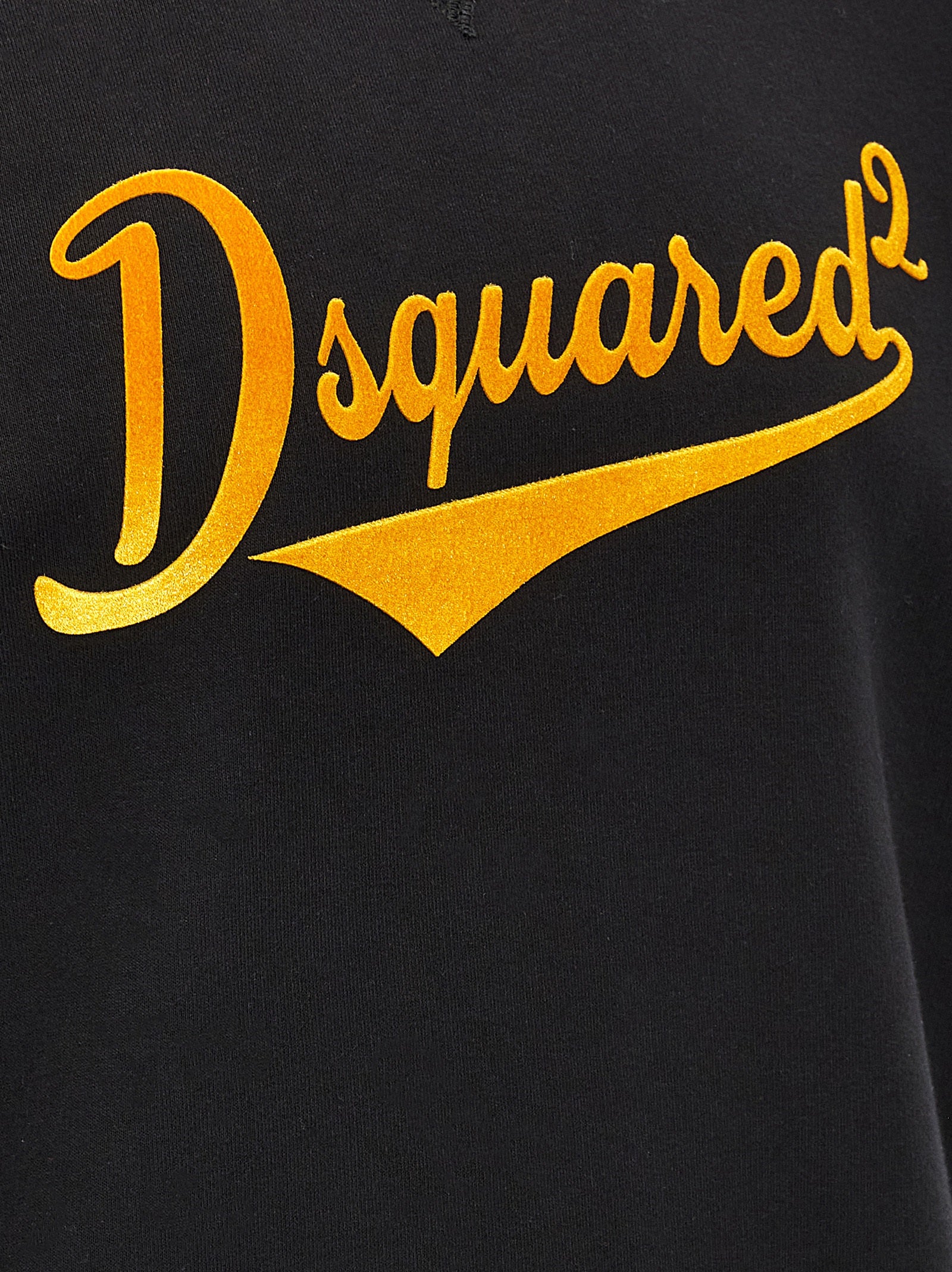 Sudadera Dsquared² de algodón negra