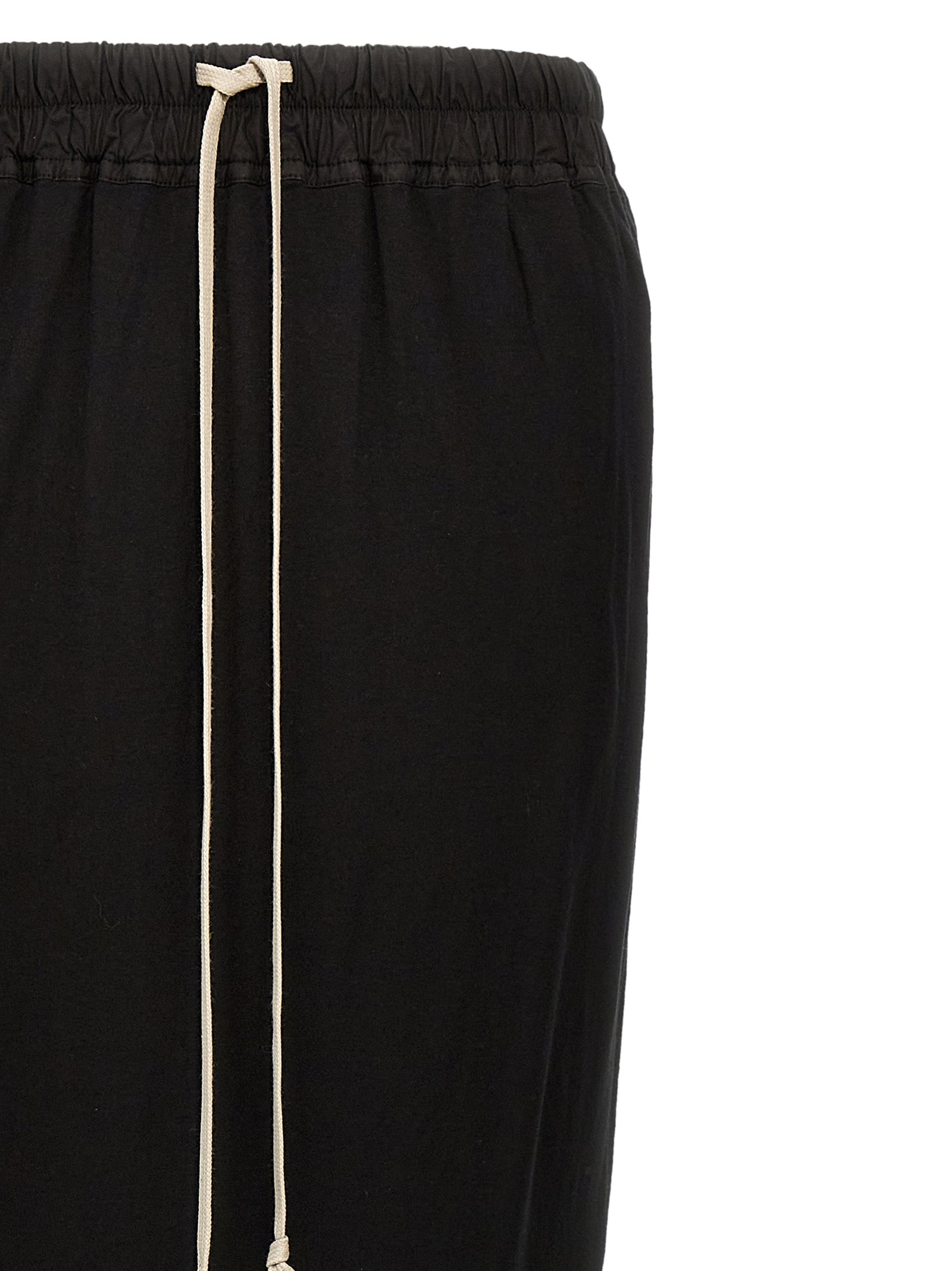 DRKSHDW Black Cotton Mini Skirt