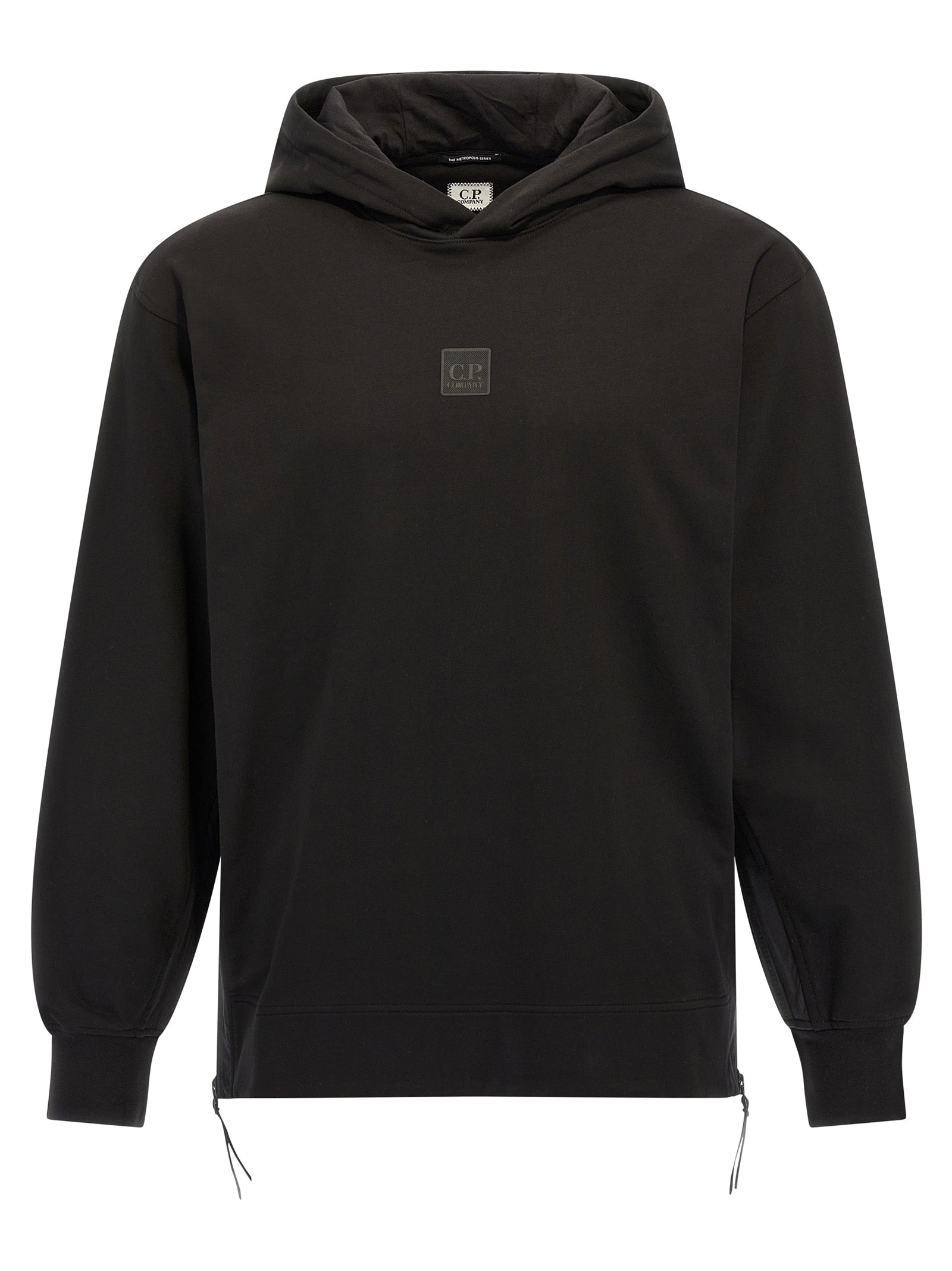 Sudadera C.P. Company negra de algodón