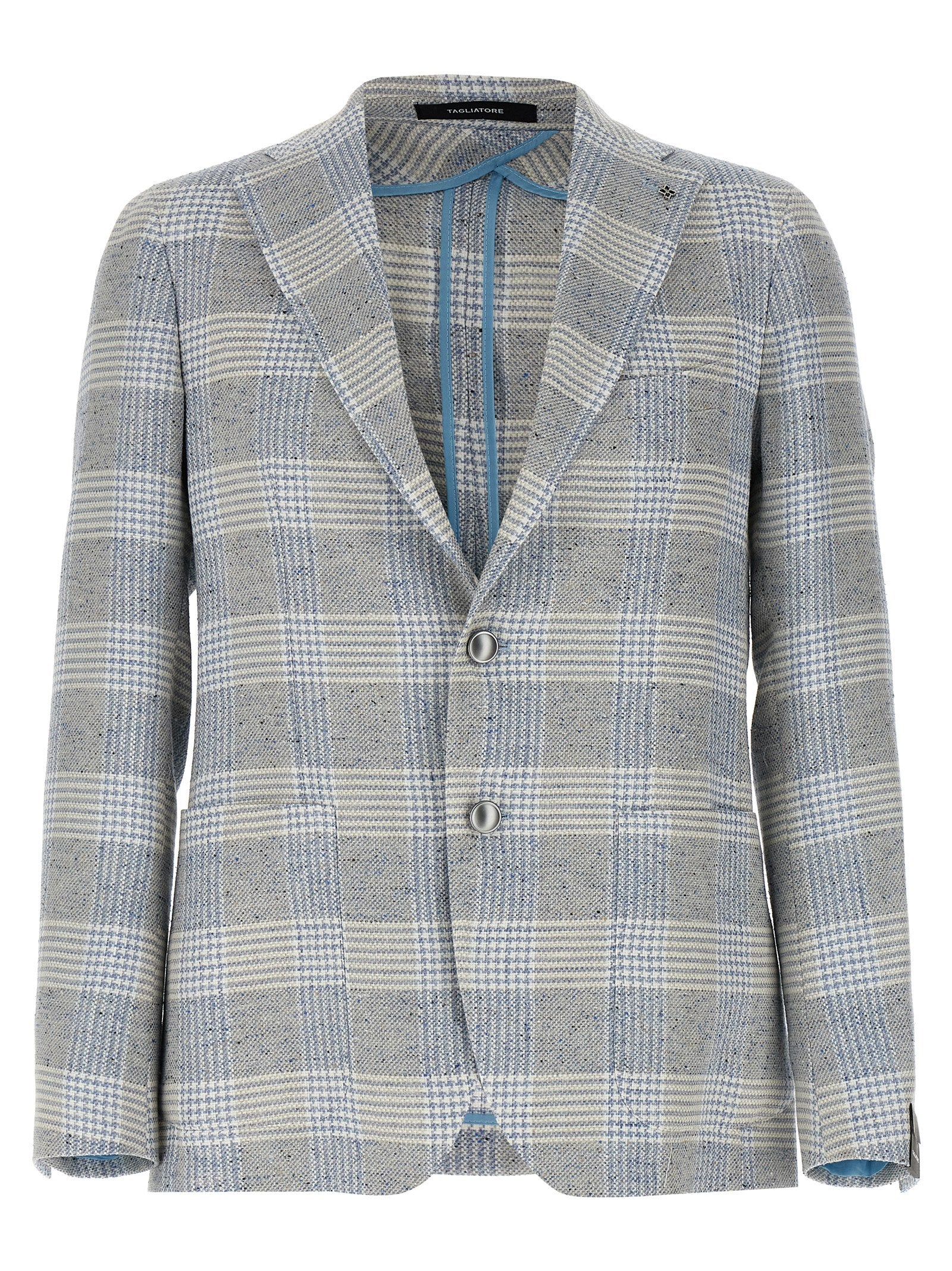 Blazer Tagliatore azul de algodón