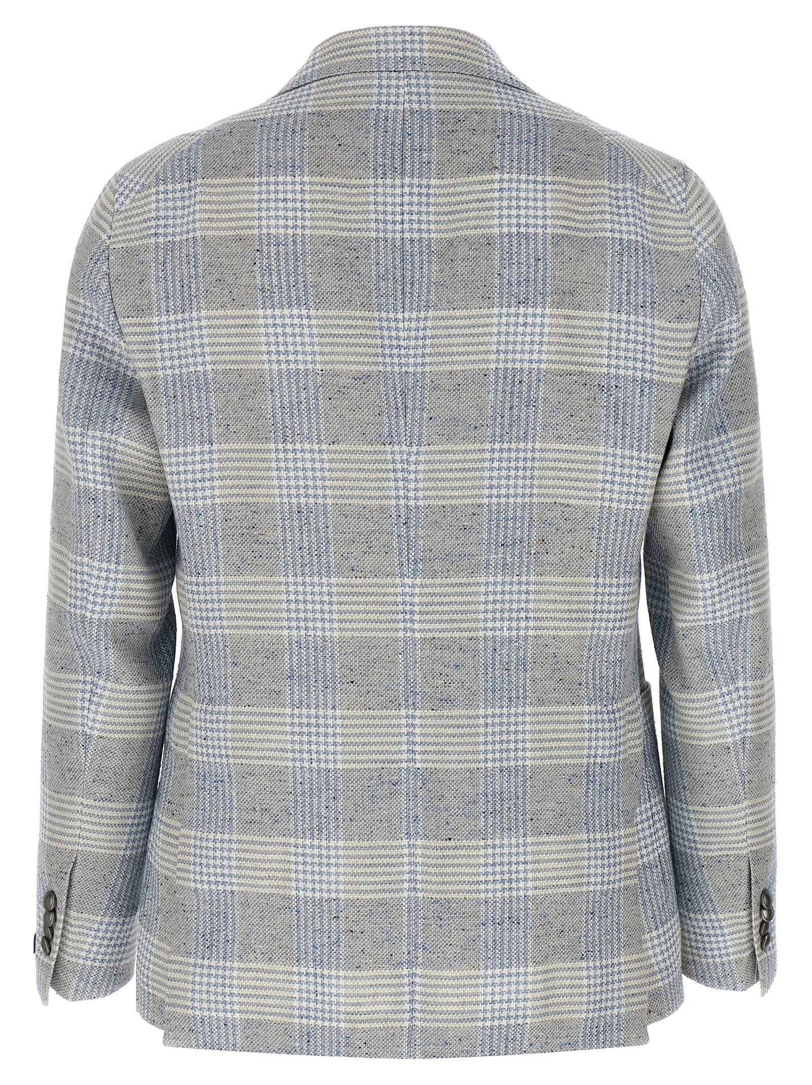 Blazer Tagliatore azul de algodón