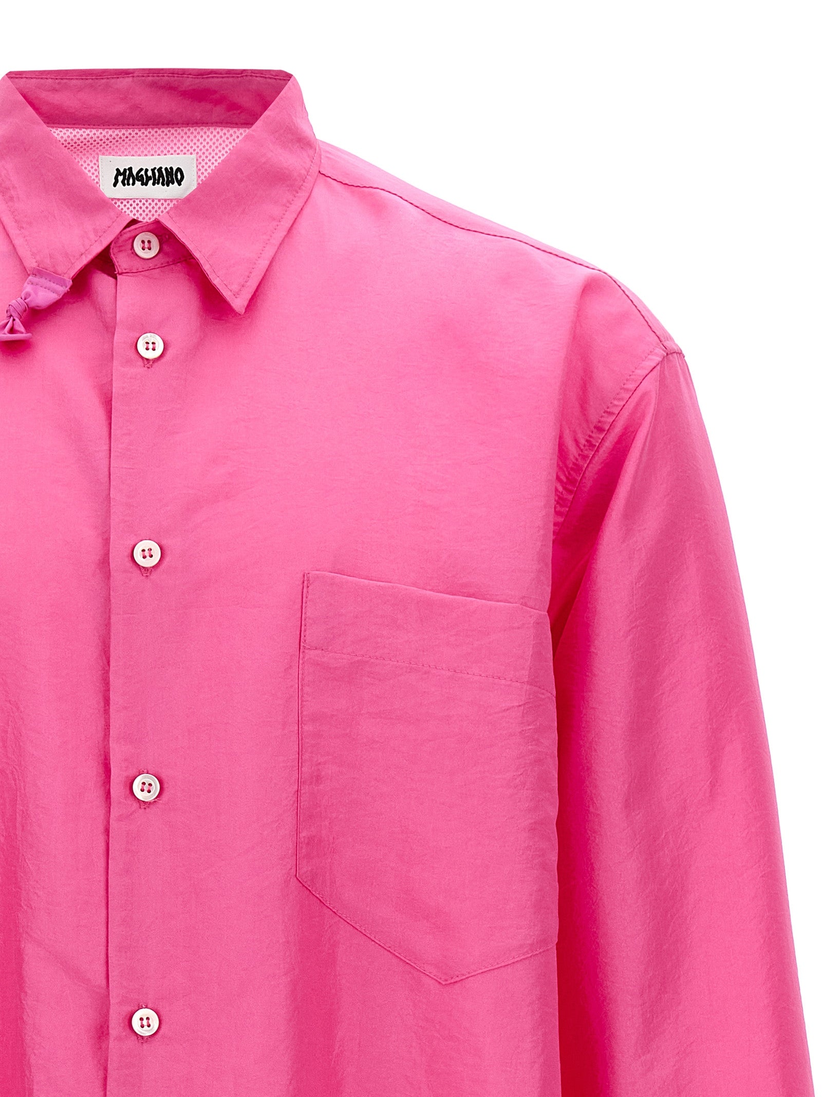 Blusa Magliano fucsia de poliamida