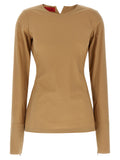 THELATEST Beige Cotton T-Shirt