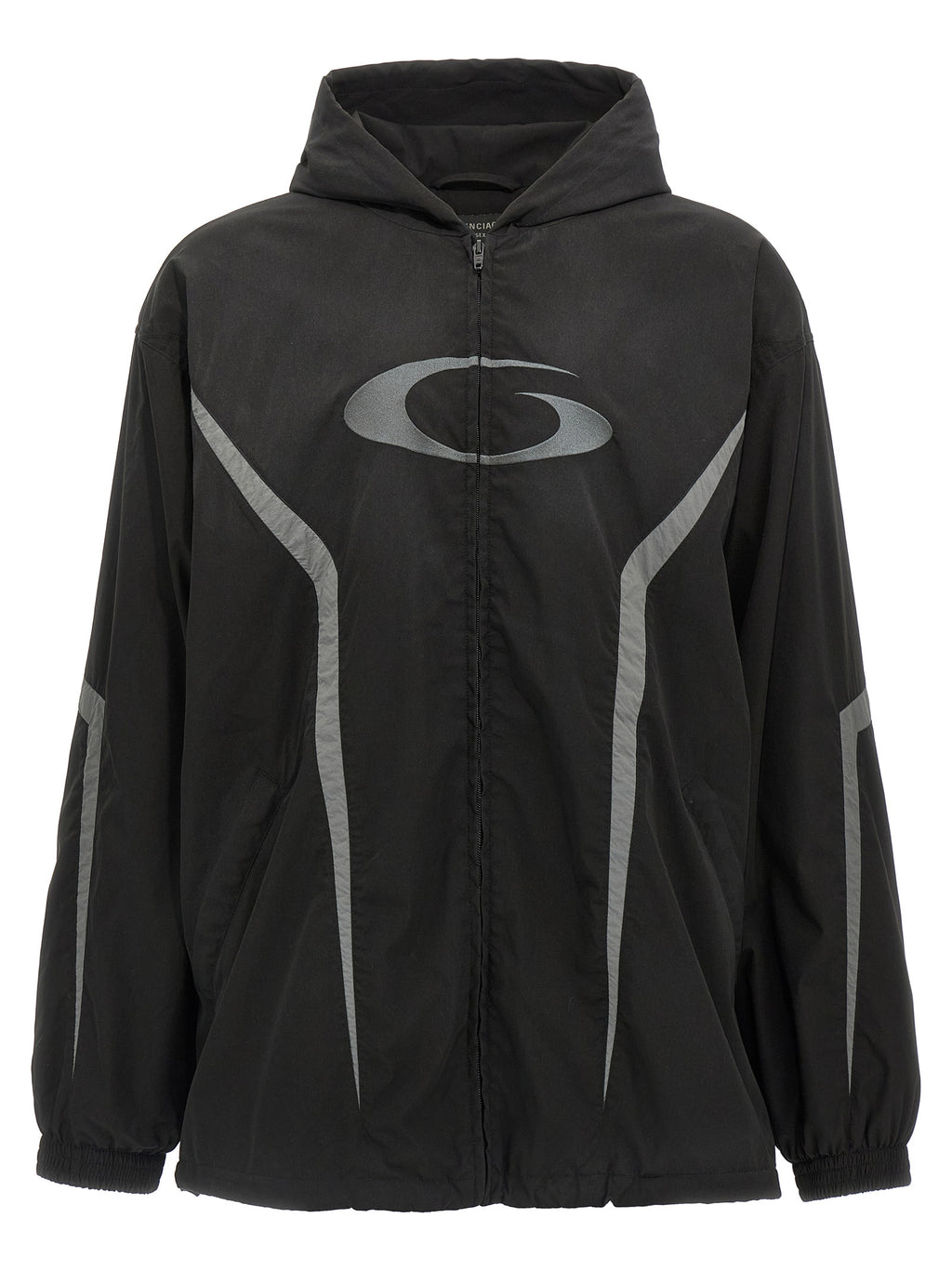 Chaqueta Balenciaga de poliéster negro